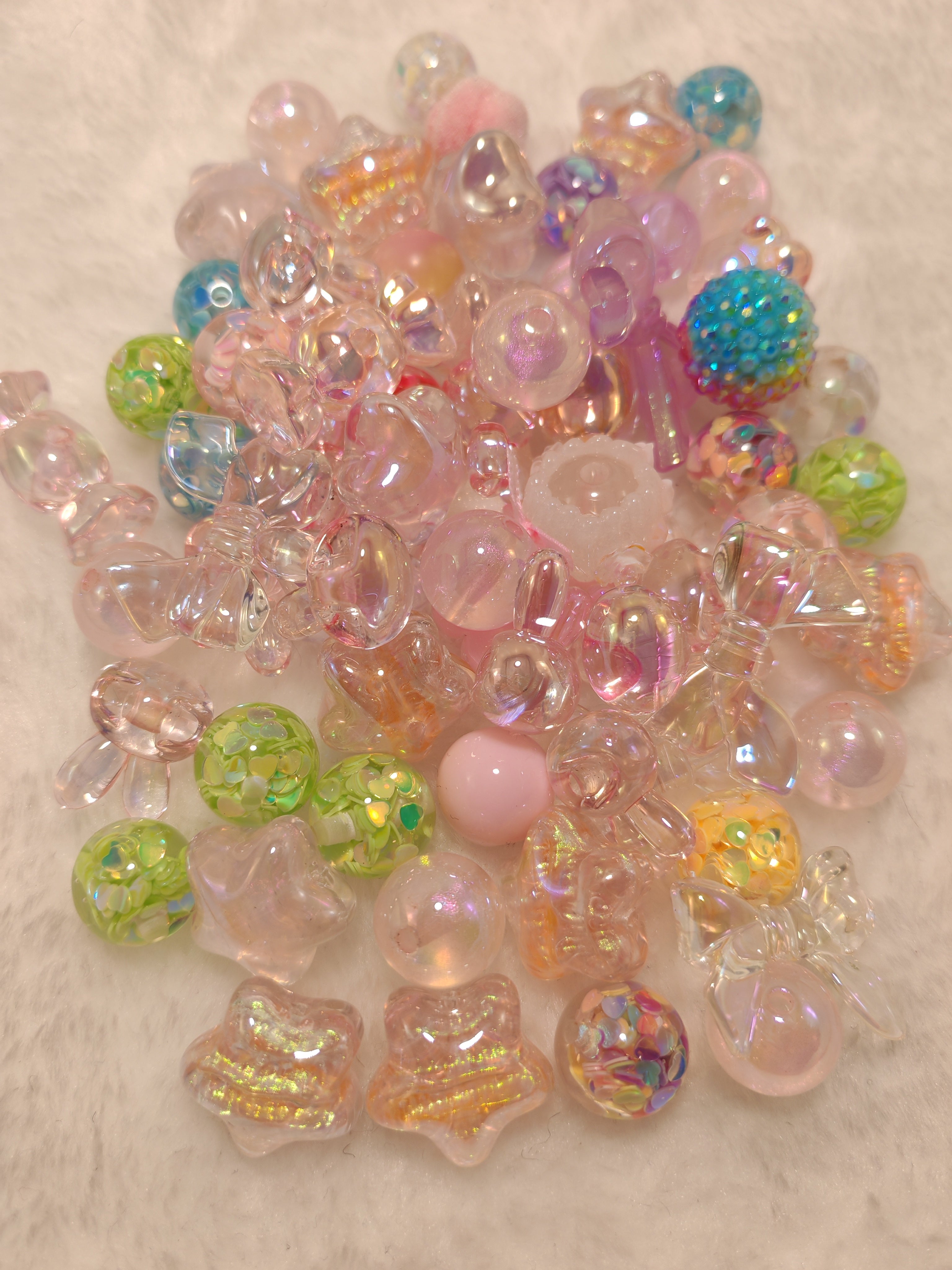 DIY Beads with Metal Coating for Craft Projects Adds Creativity and Versatile Use Ideal for Personalized Touch in Crafts