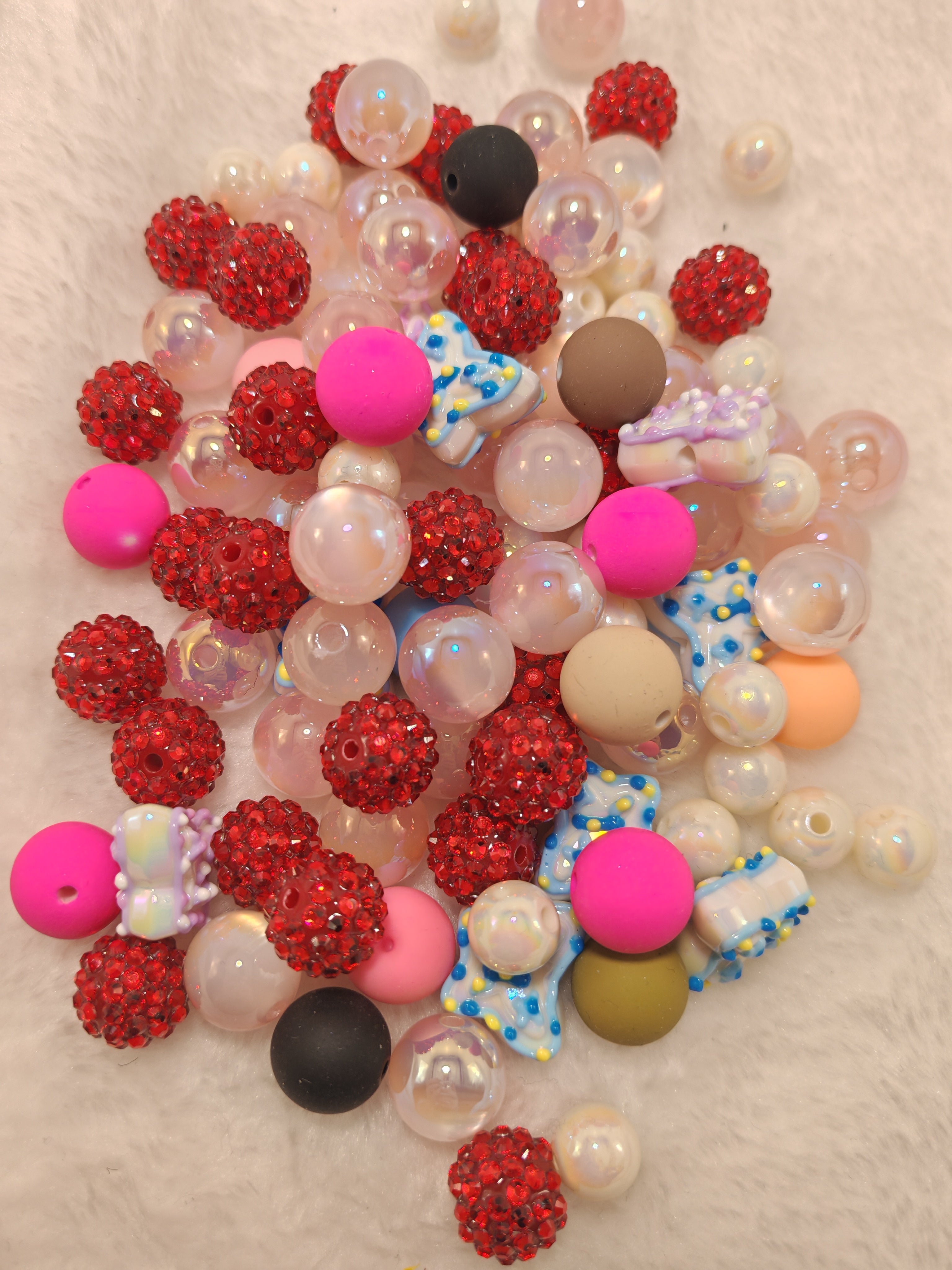 DIY Beads with Metal Coating for Craft Projects Adds Creativity and Versatile Use Ideal for Personalized Touch in Crafts