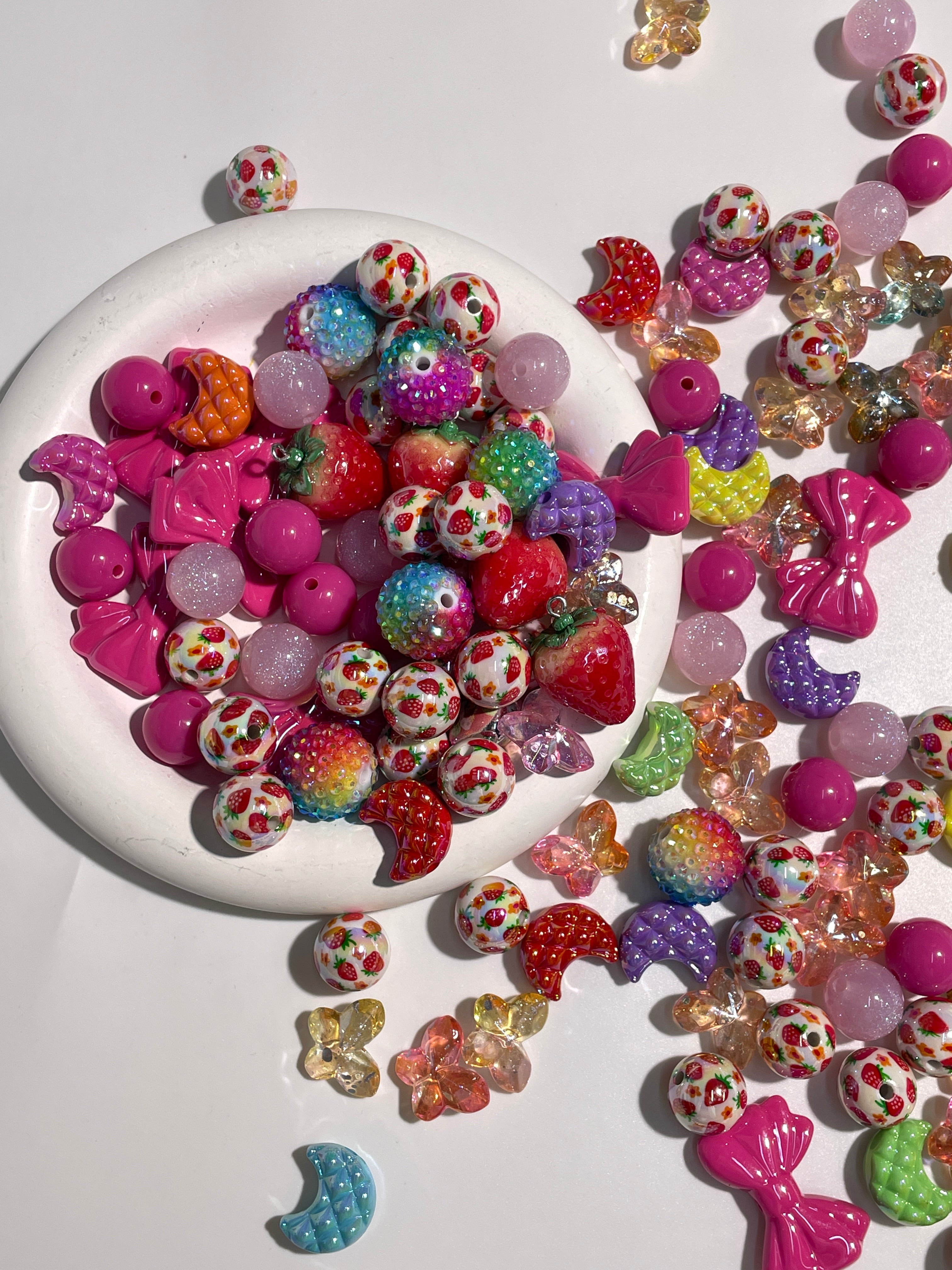 DIY Beads with Metal Coating for Craft Projects Adds Creativity and Versatile Use Ideal for Personalized Touch in Crafts