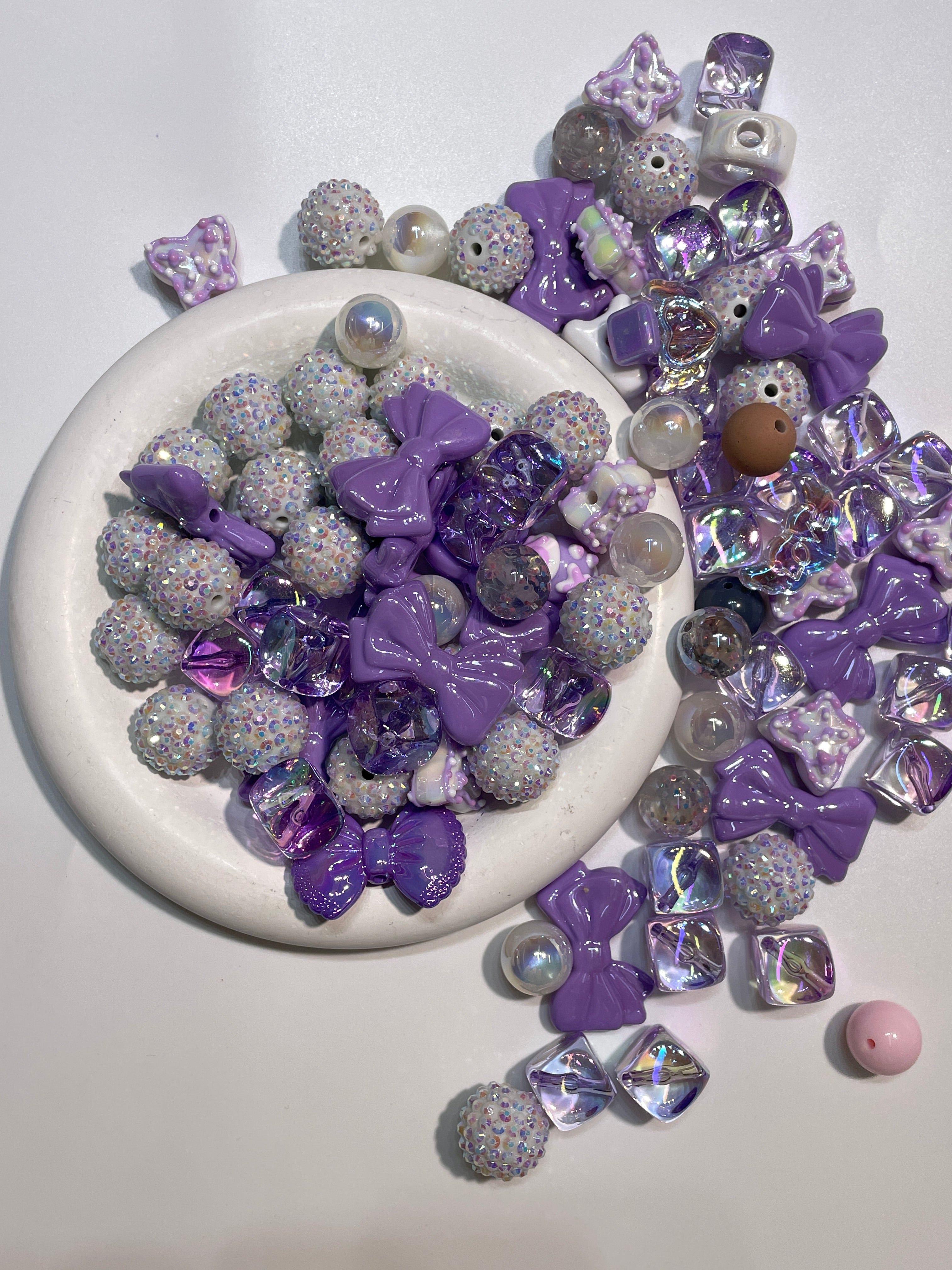 DIY Beads with Metal Coating for Craft Projects Adds Creativity and Versatile Use Ideal for Personalized Touch in Crafts