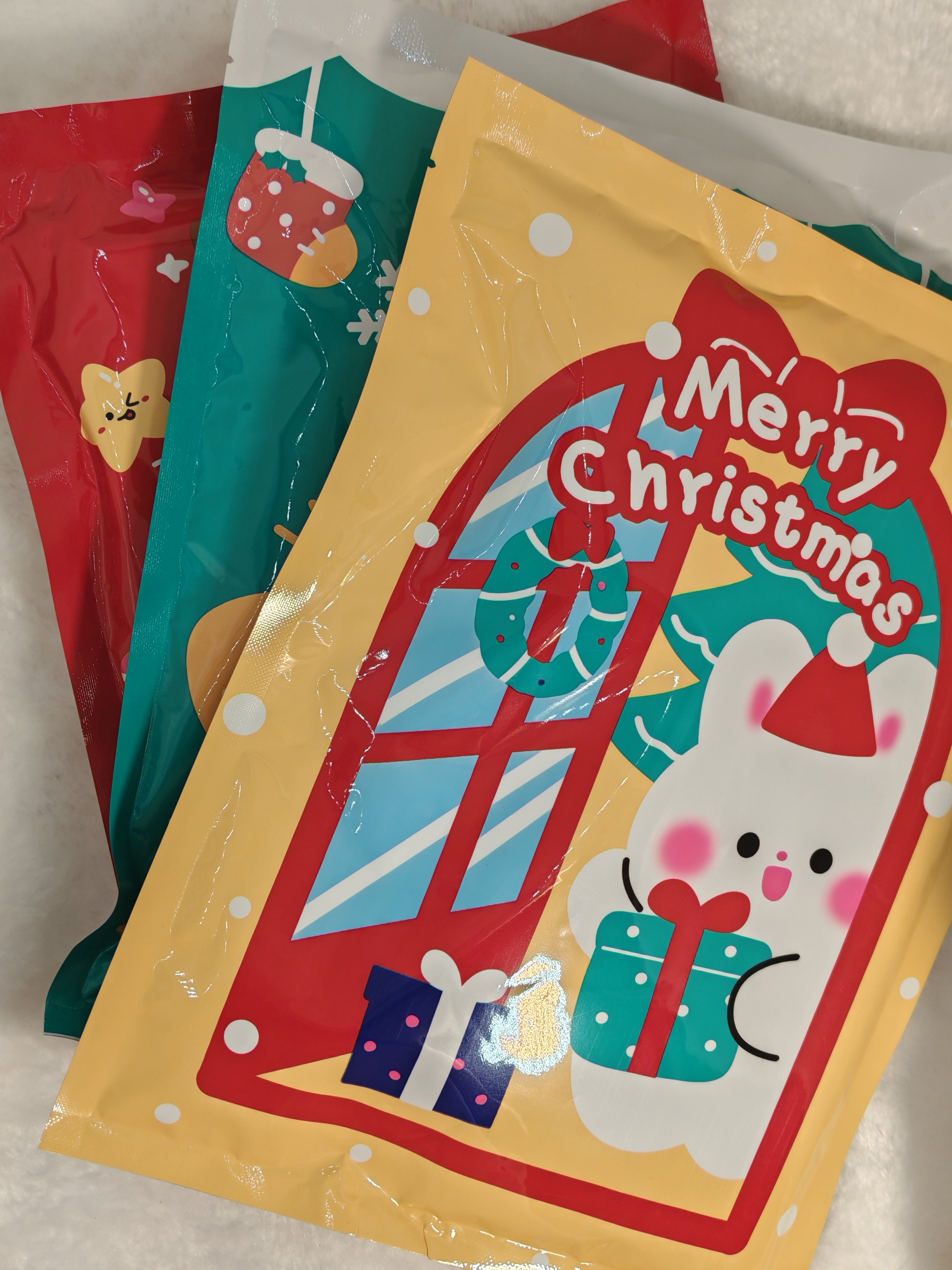 christmas stationery bag