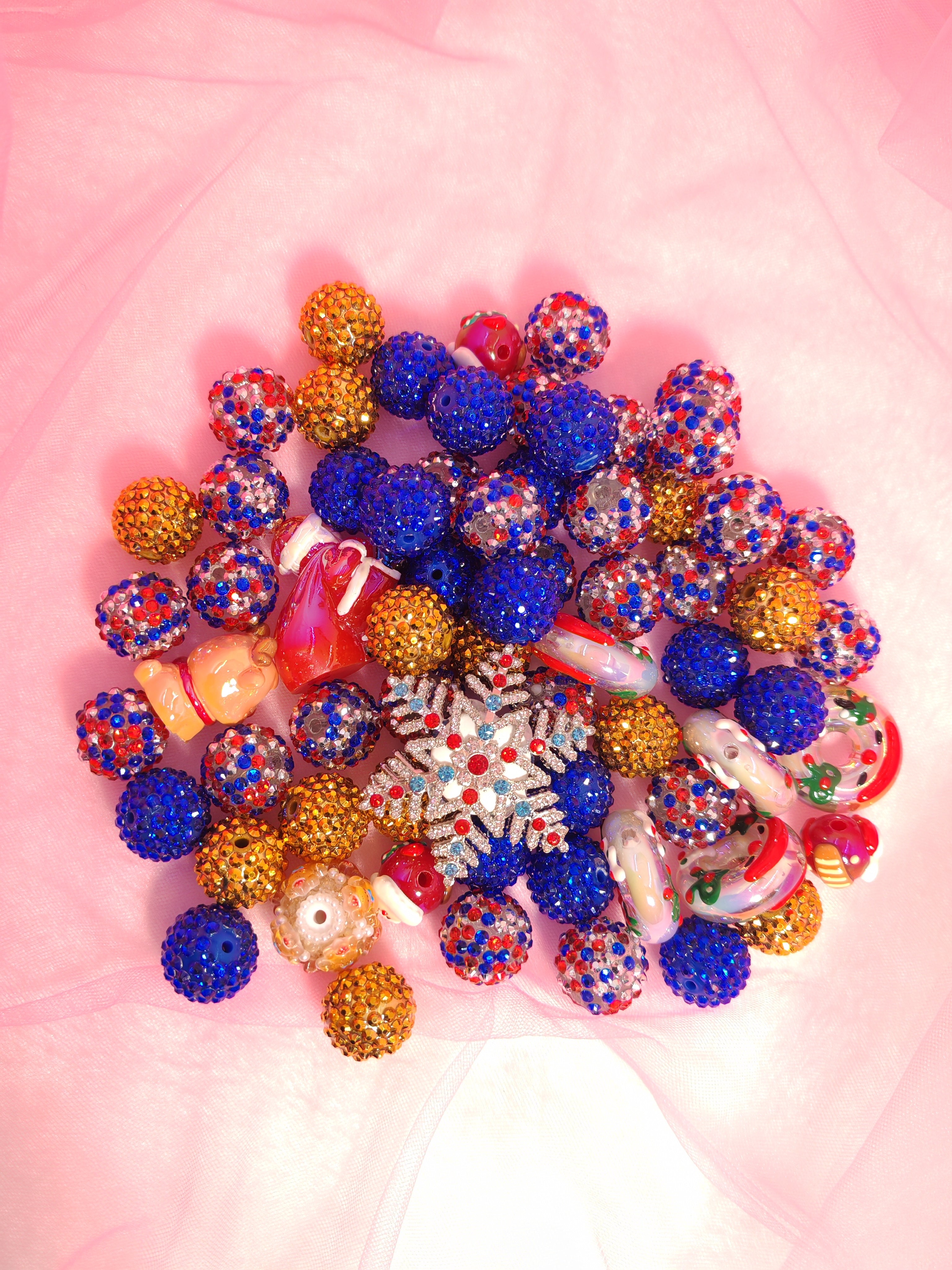 DIY Beads with Metal Coating for Craft Projects Adds Creativity and Versatile Use Ideal for Personalized Touch in Crafts