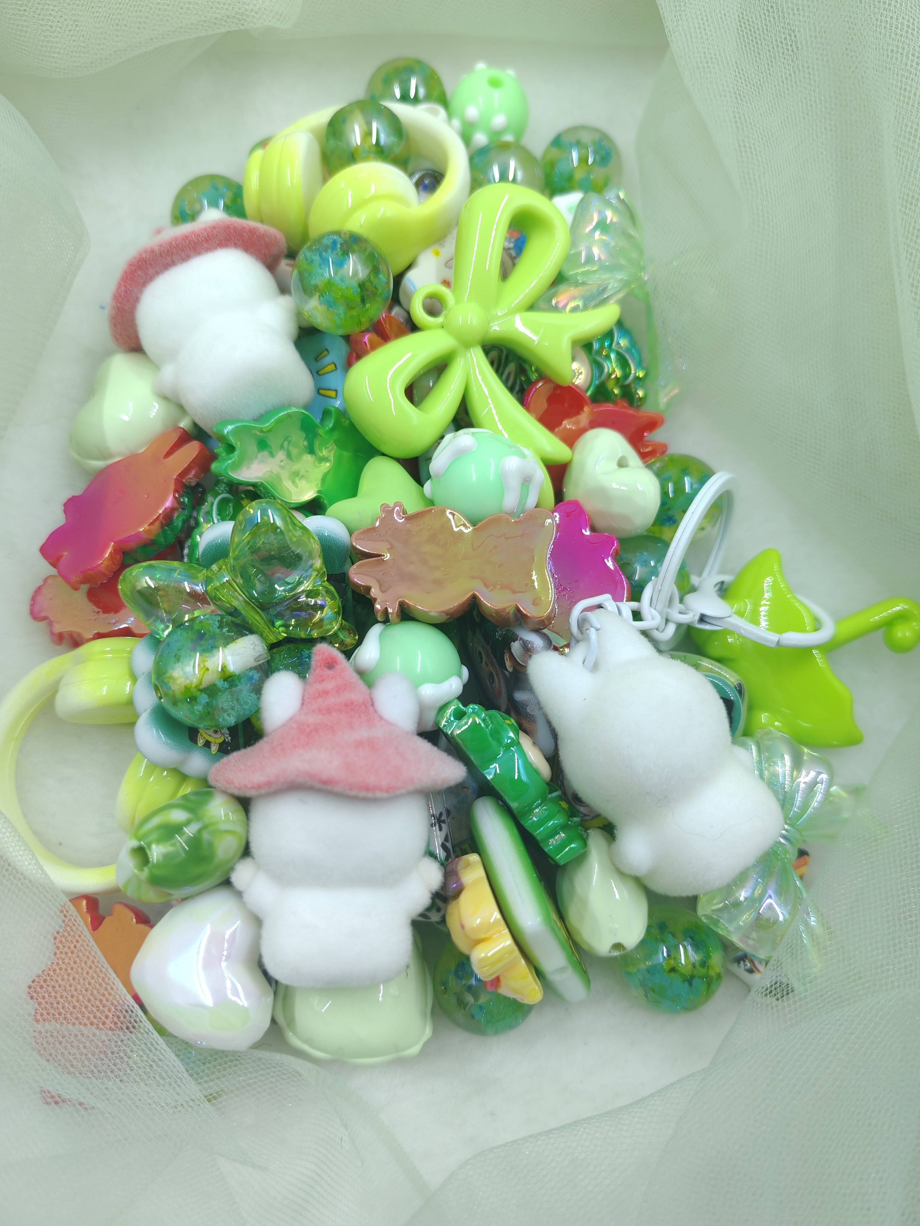 DIY Beads with Metal Coating for Craft Projects Adds Creativity and Versatile Use Ideal for Personalized Touch in Crafts