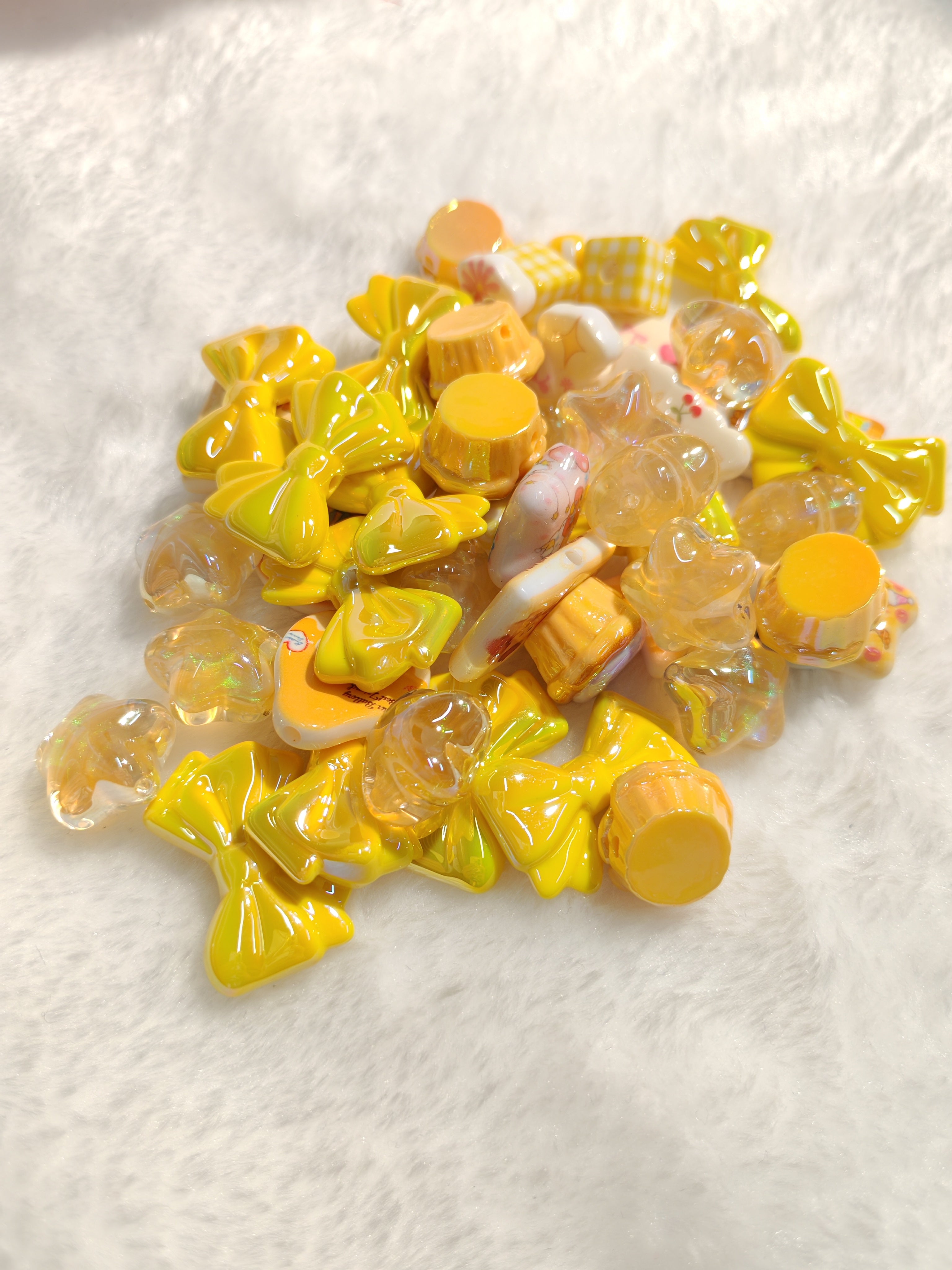 DIY Beads with Metal Coating for Craft Projects Adds Creativity and Versatile Use Ideal for Personalized Touch in Crafts