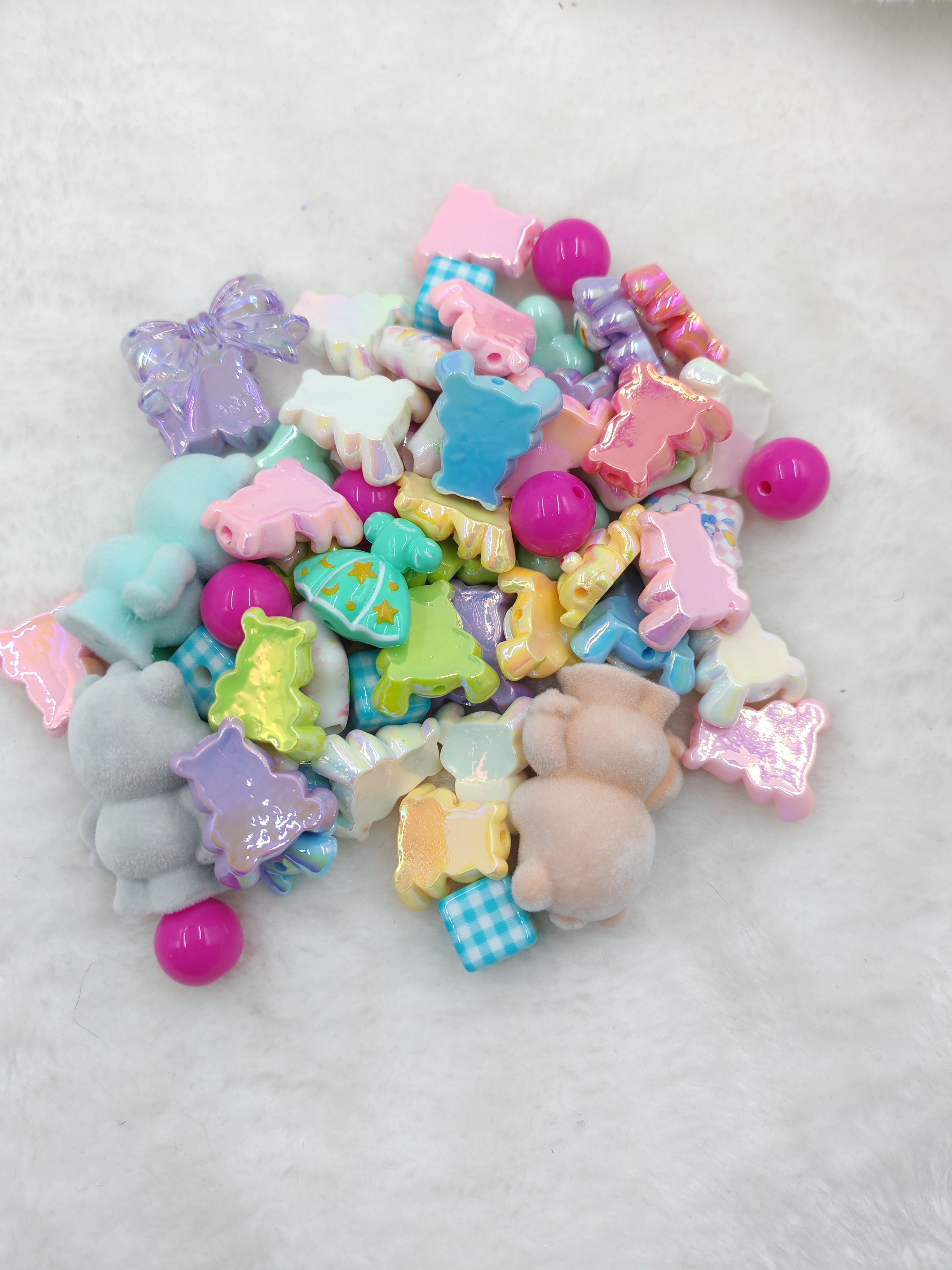 DIY Beads with Metal Coating for Craft Projects Adds Creativity and Versatile Use Ideal for Personalized Touch in Crafts