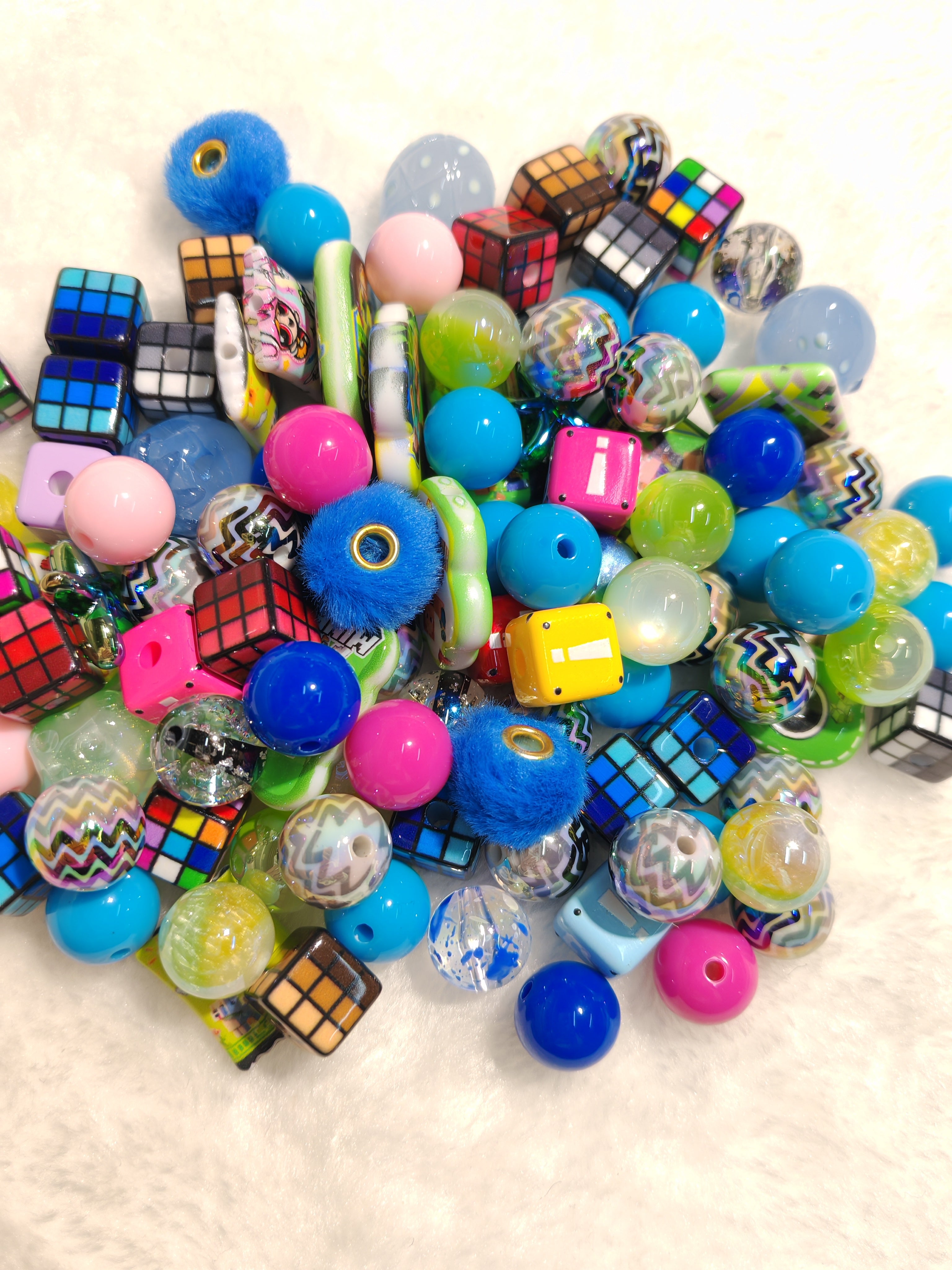 DIY Beads with Metal Coating for Craft Projects Adds Creativity and Versatile Use Ideal for Personalized Touch in Crafts