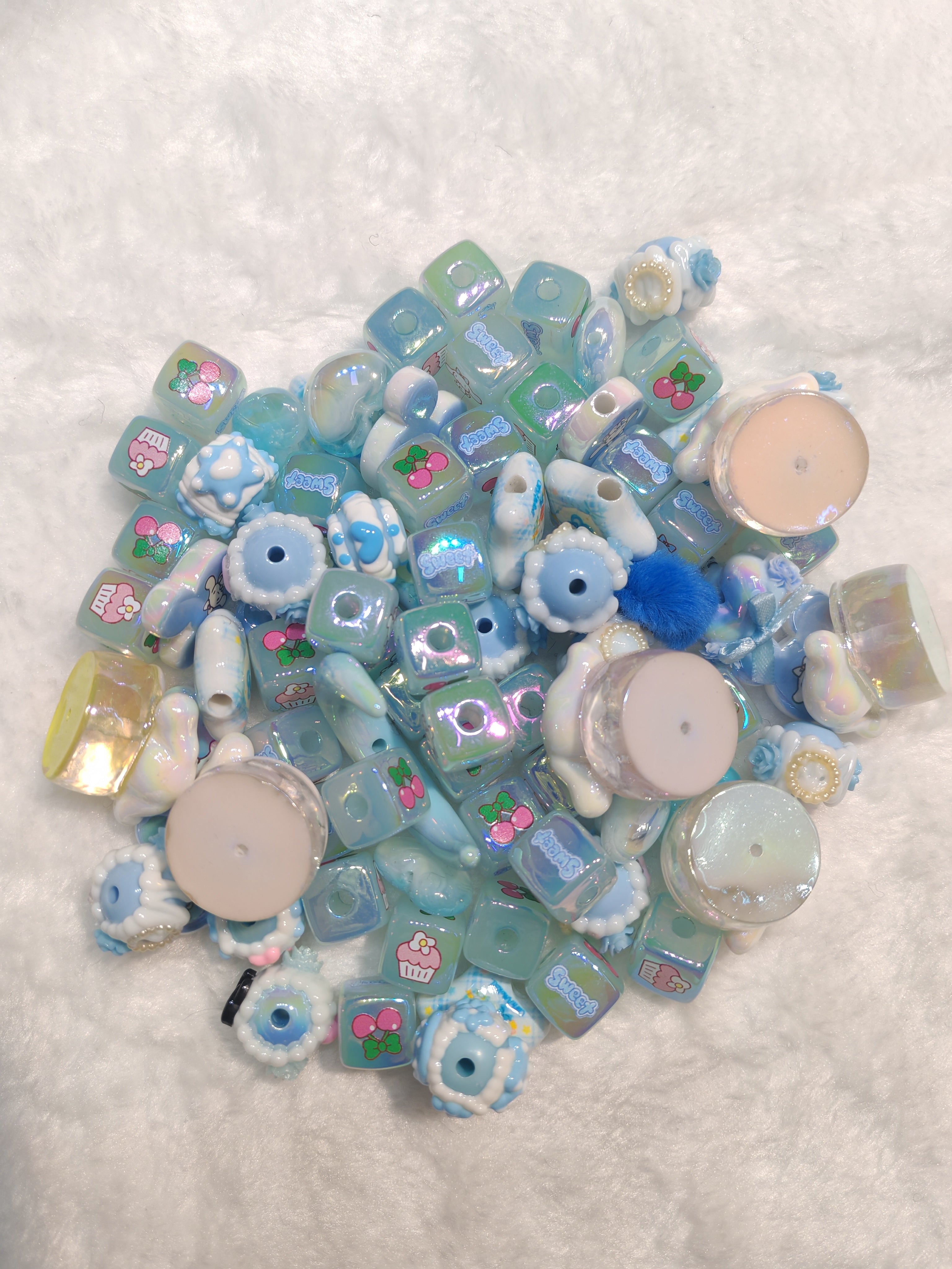 DIY Beads with Metal Coating for Craft Projects Adds Creativity and Versatile Use Ideal for Personalized Touch in Crafts