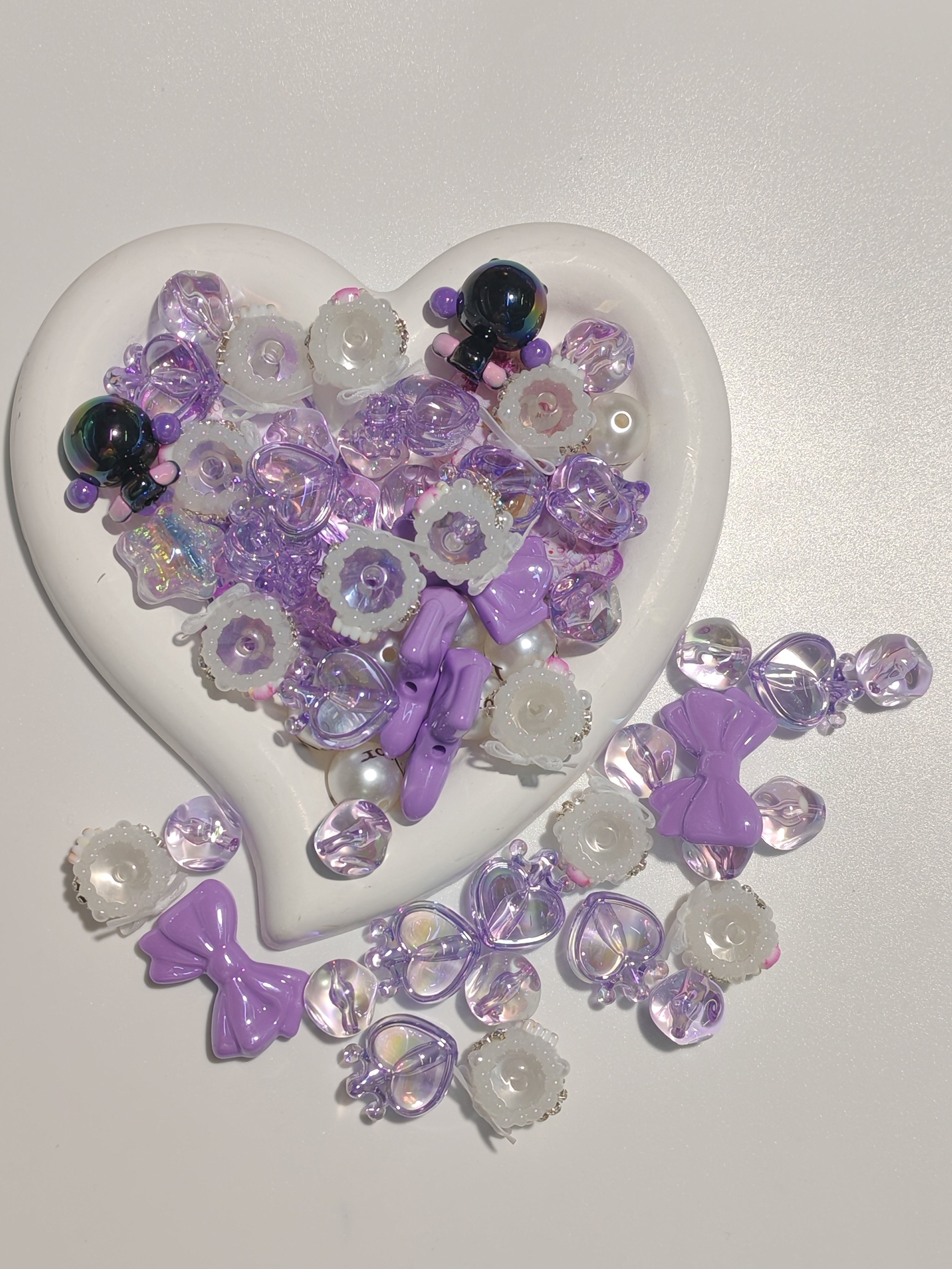 DIY Beads with Metal Coating for Craft Projects Adds Creativity and Versatile Use Ideal for Personalized Touch in Crafts