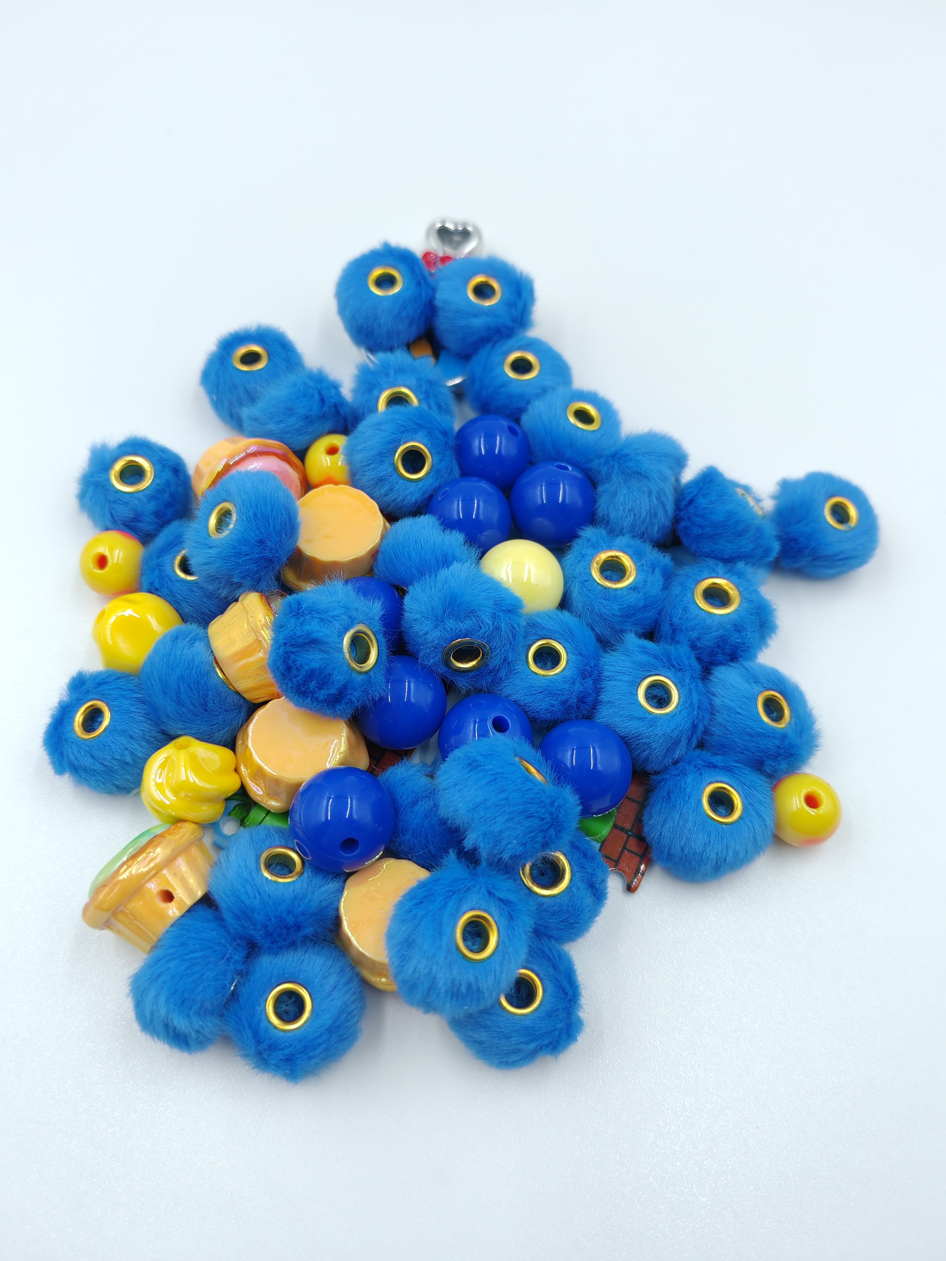 DIY Beads with Metal Coating for Craft Projects Adds Creativity and Versatile Use Ideal for Personalized Touch in Crafts