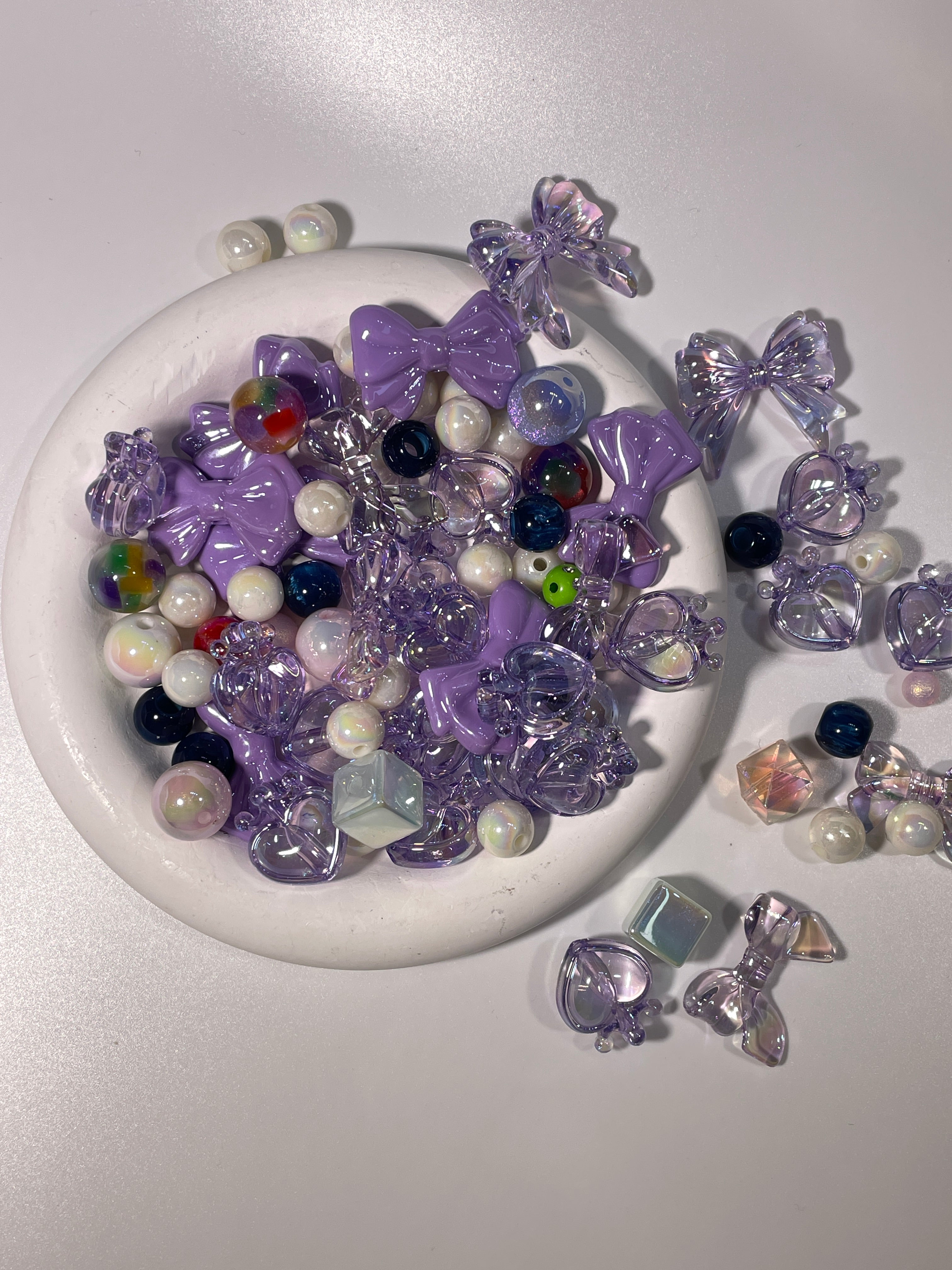 DIY Beads with Metal Coating for Craft Projects Adds Creativity and Versatile Use Ideal for Personalized Touch in Crafts