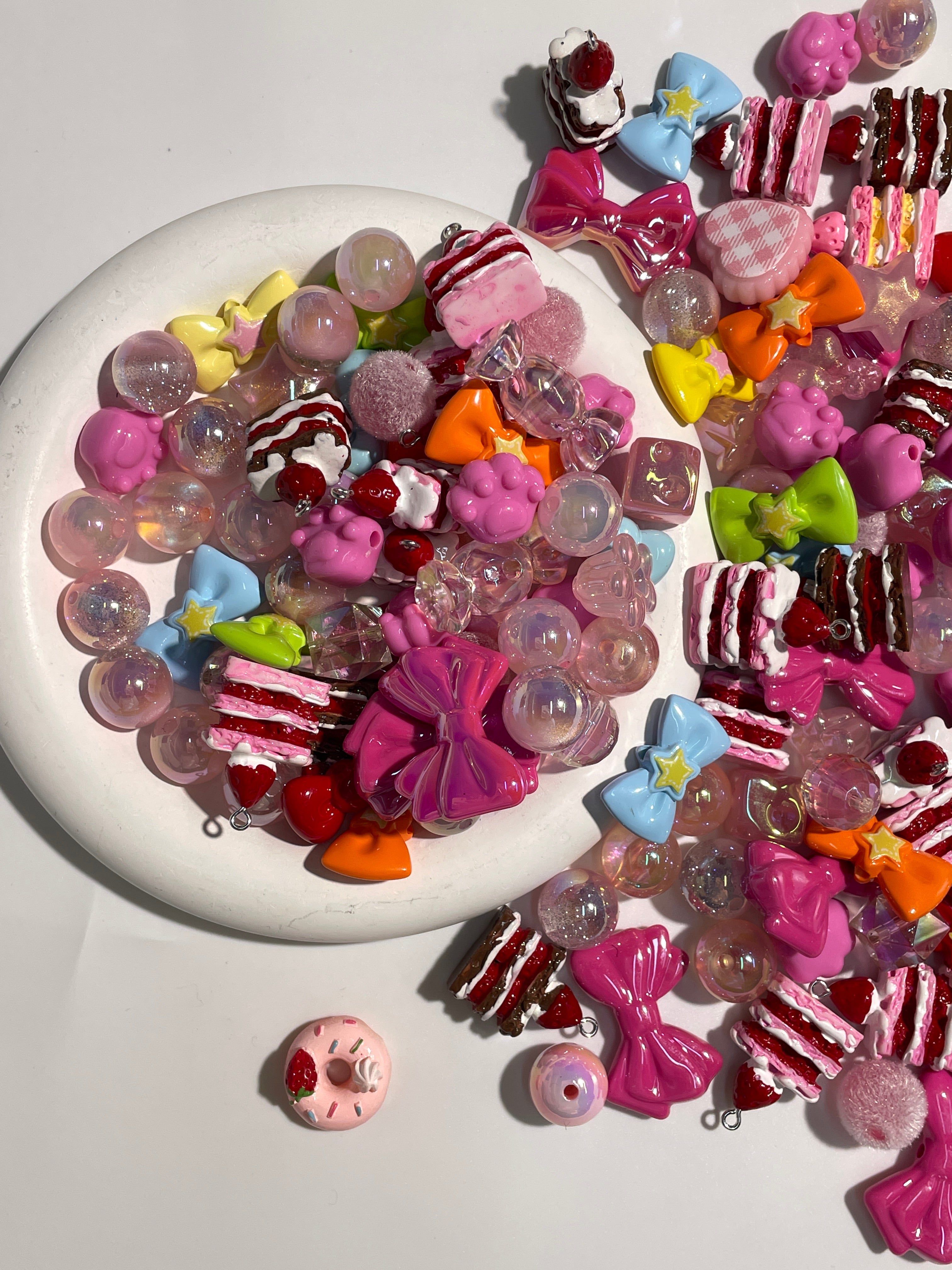 DIY Beads with Metal Coating for Craft Projects Adds Creativity and Versatile Use Ideal for Personalized Touch in Crafts