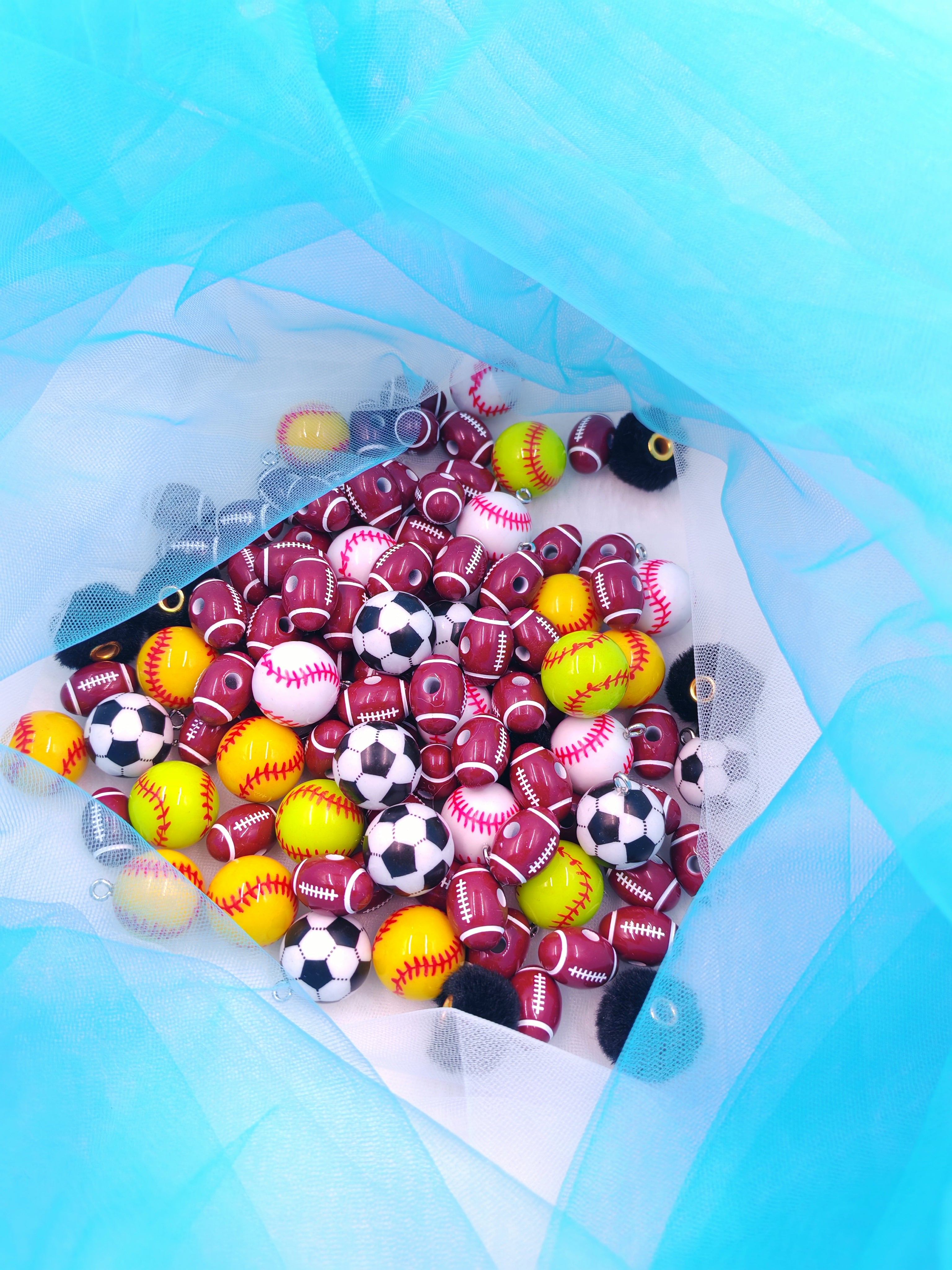 DIY Beads with Metal Coating for Craft Projects Adds Creativity and Versatile Use Ideal for Personalized Touch in Crafts