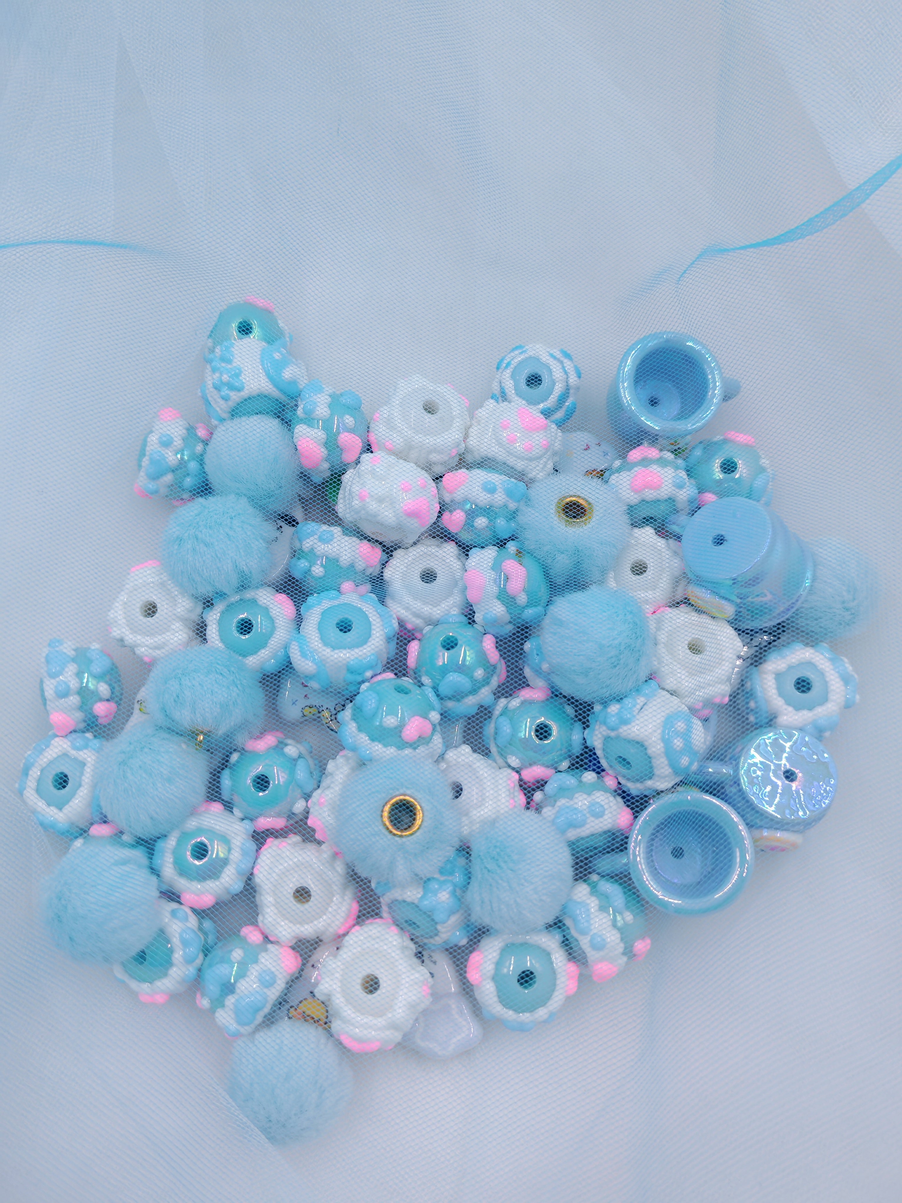 DIY Beads with Metal Coating for Craft Projects Adds Creativity and Versatile Use Ideal for Personalized Touch in Crafts