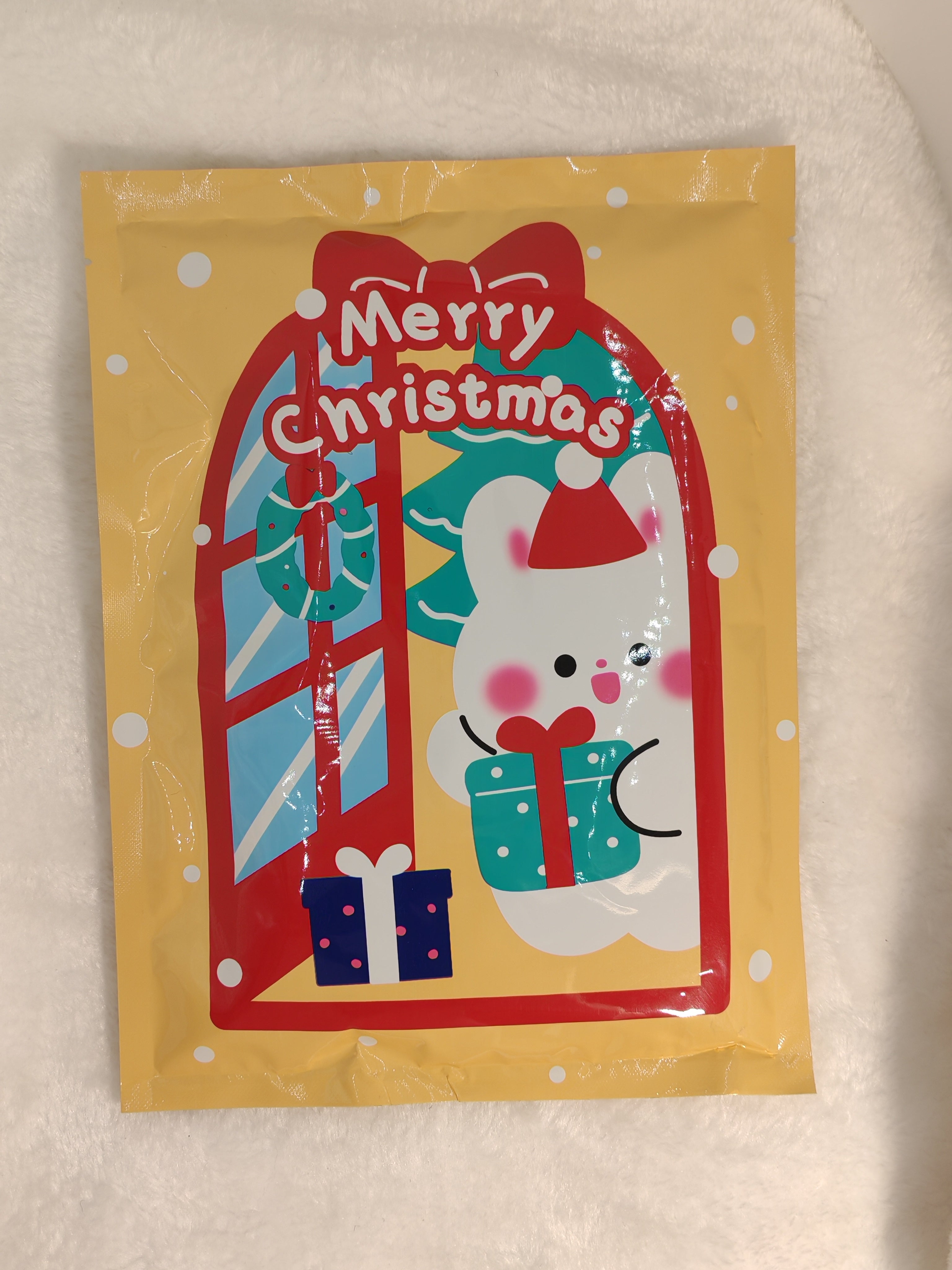 christmas stationery bag