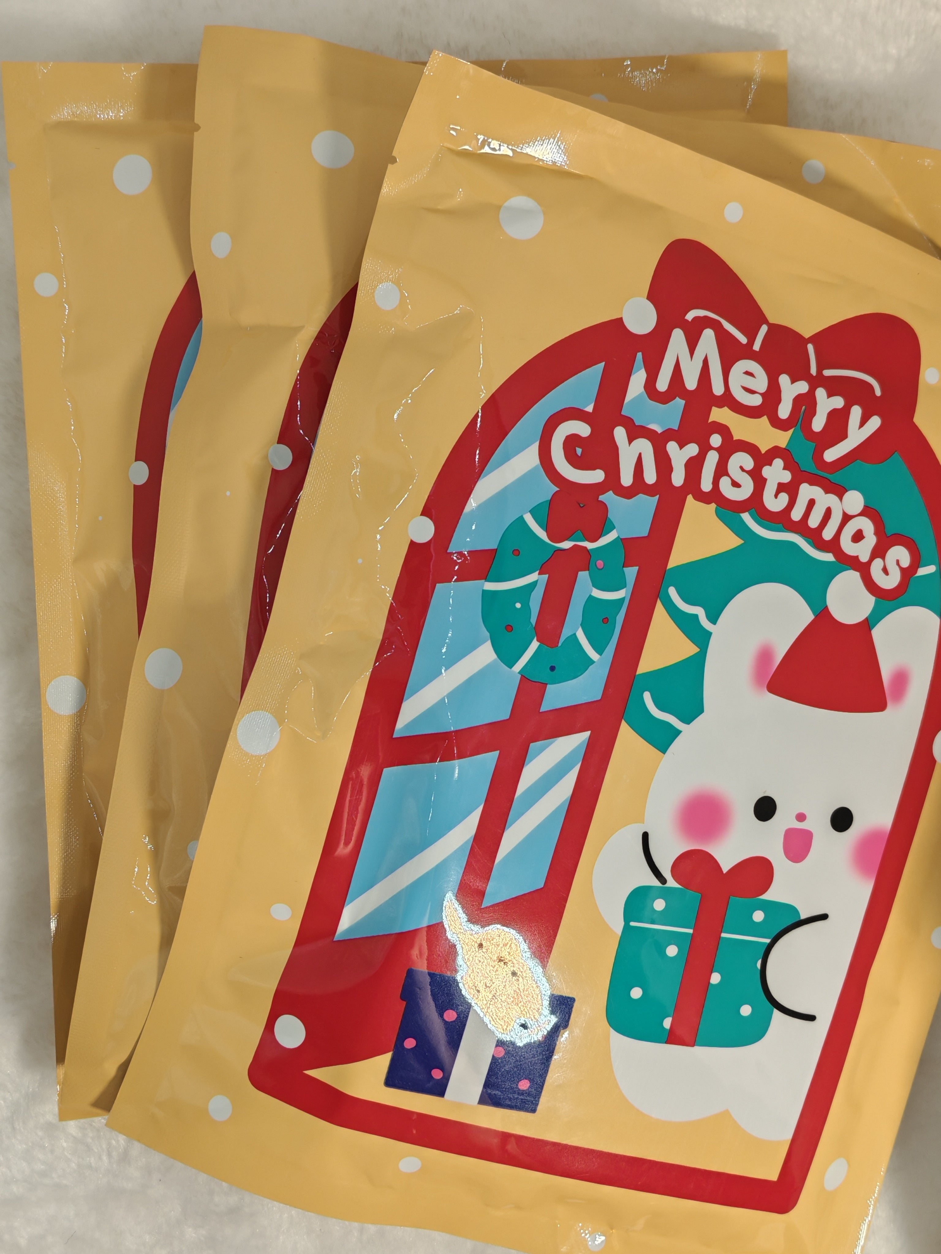 christmas stationery bag