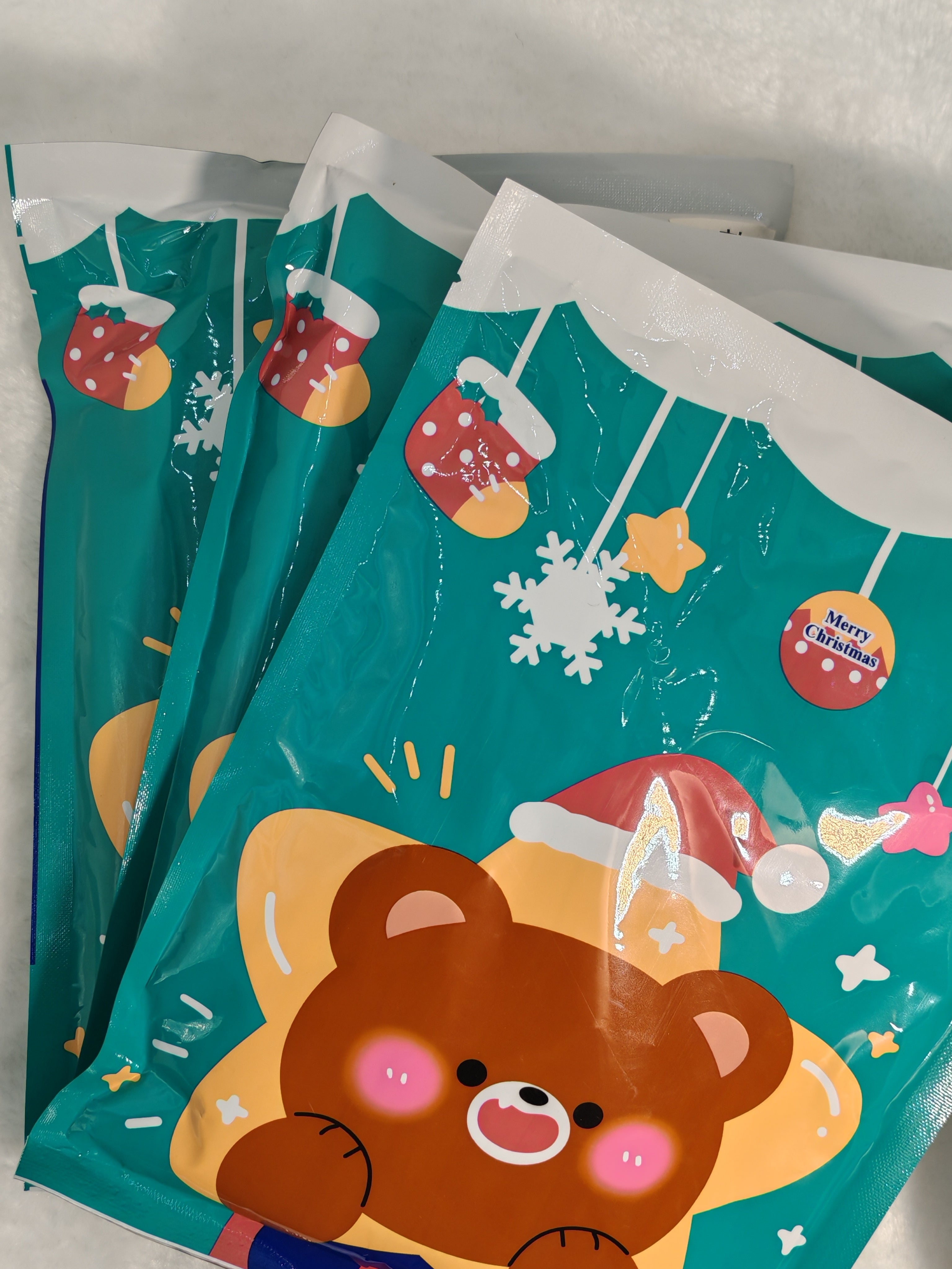 christmas stationery bag