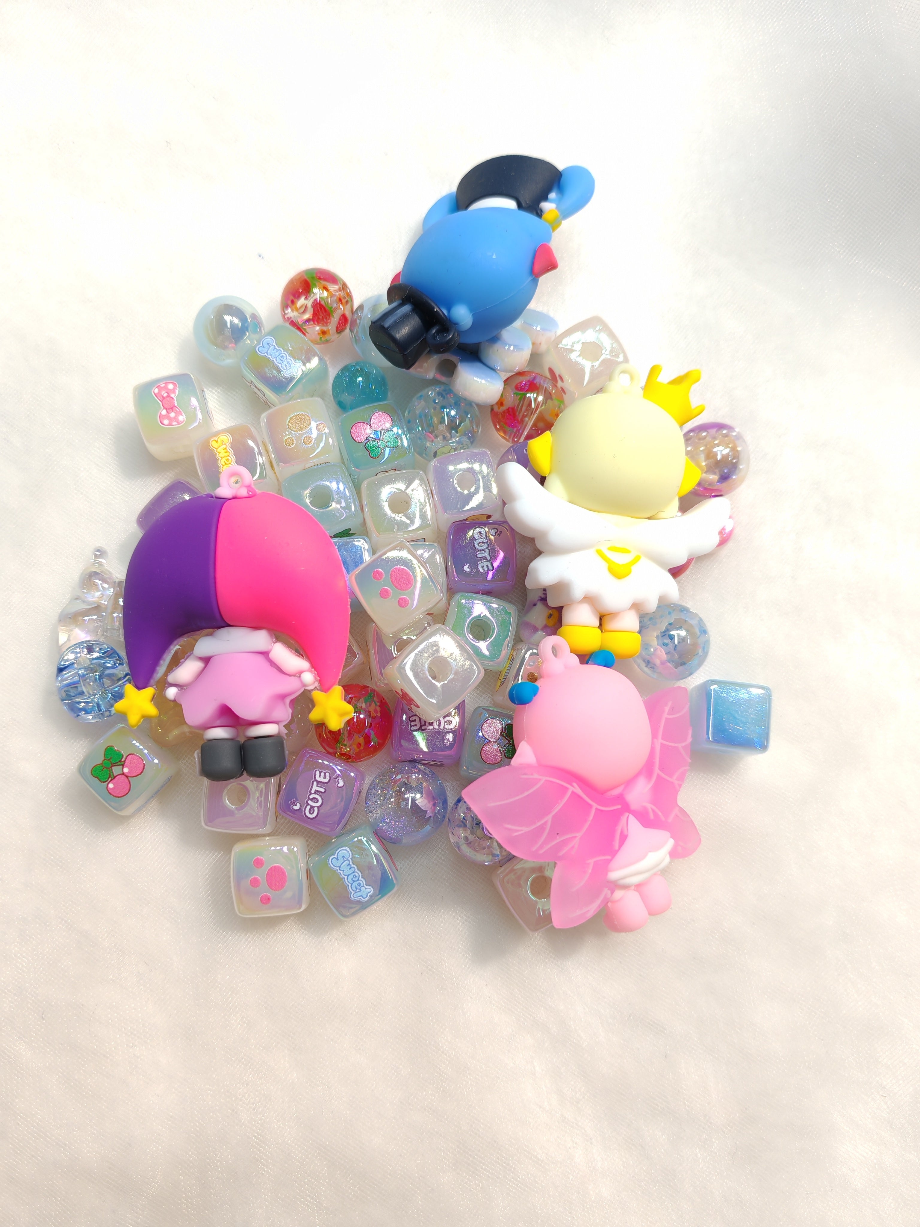 DIY Beads with Metal Coating for Craft Projects Adds Creativity and Versatile Use Ideal for Personalized Touch in Crafts