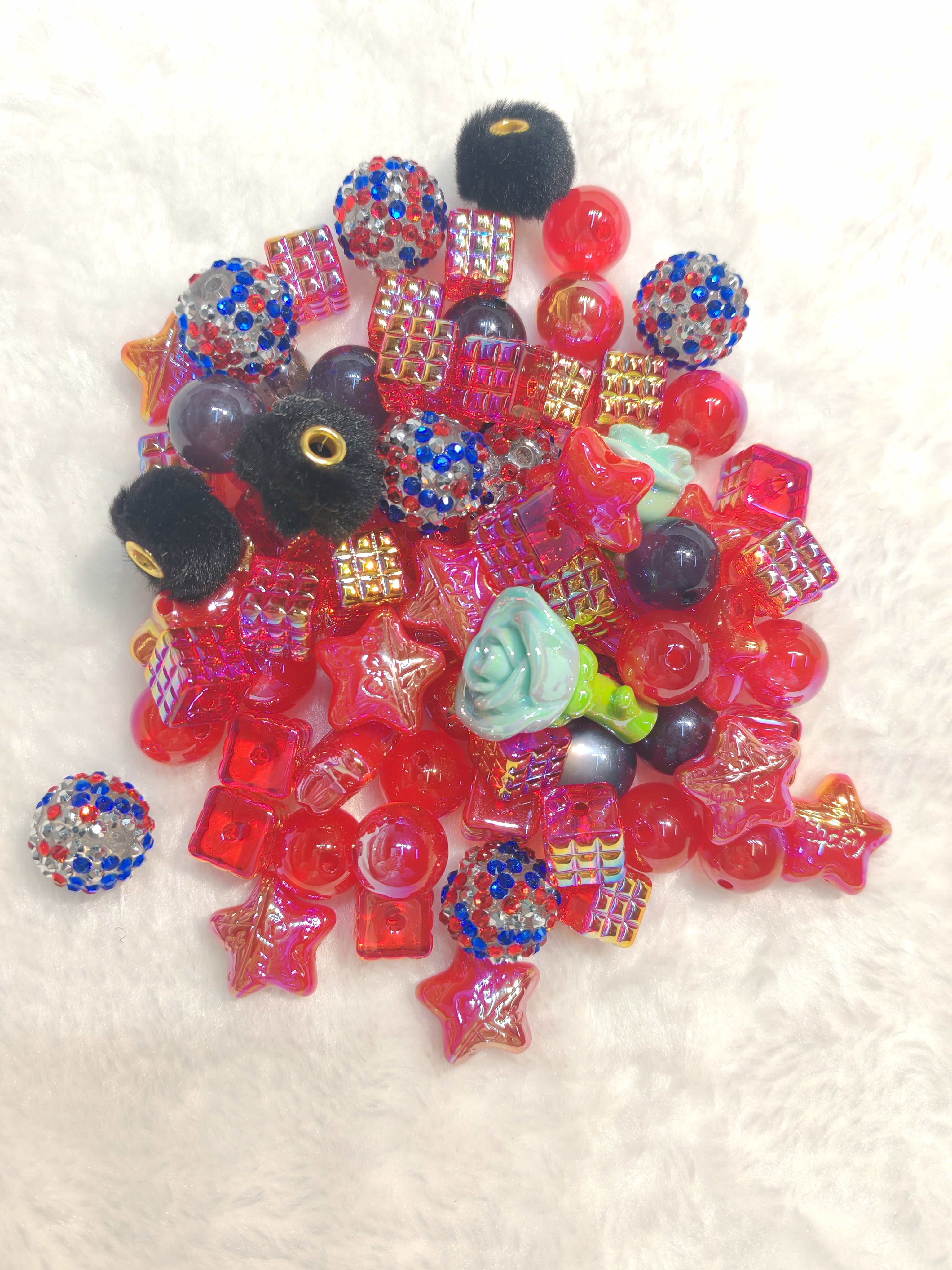 DIY Beads with Metal Coating for Craft Projects Adds Creativity and Versatile Use Ideal for Personalized Touch in Crafts