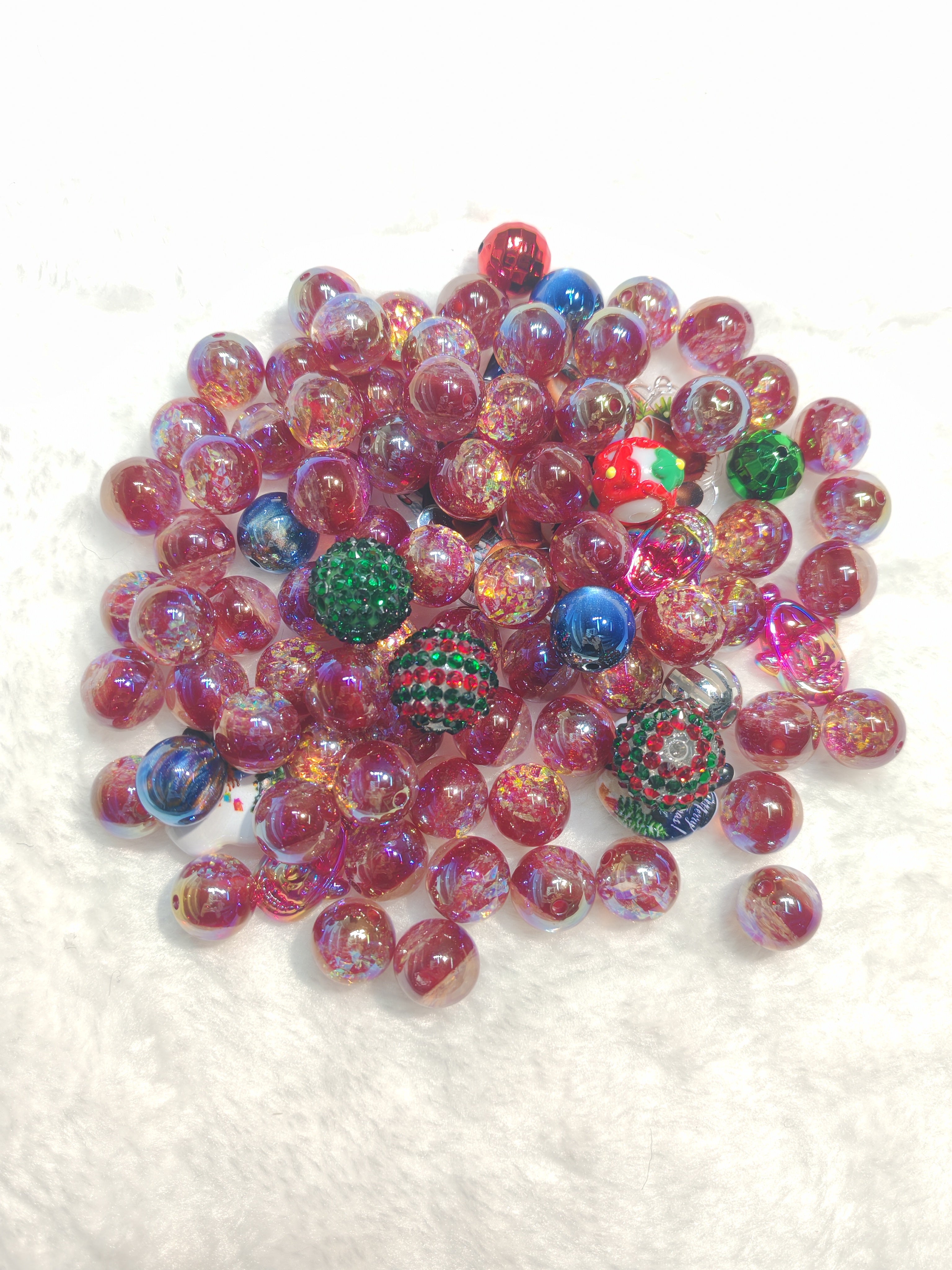 DIY Beads with Metal Coating for Craft Projects Adds Creativity and Versatile Use Ideal for Personalized Touch in Crafts