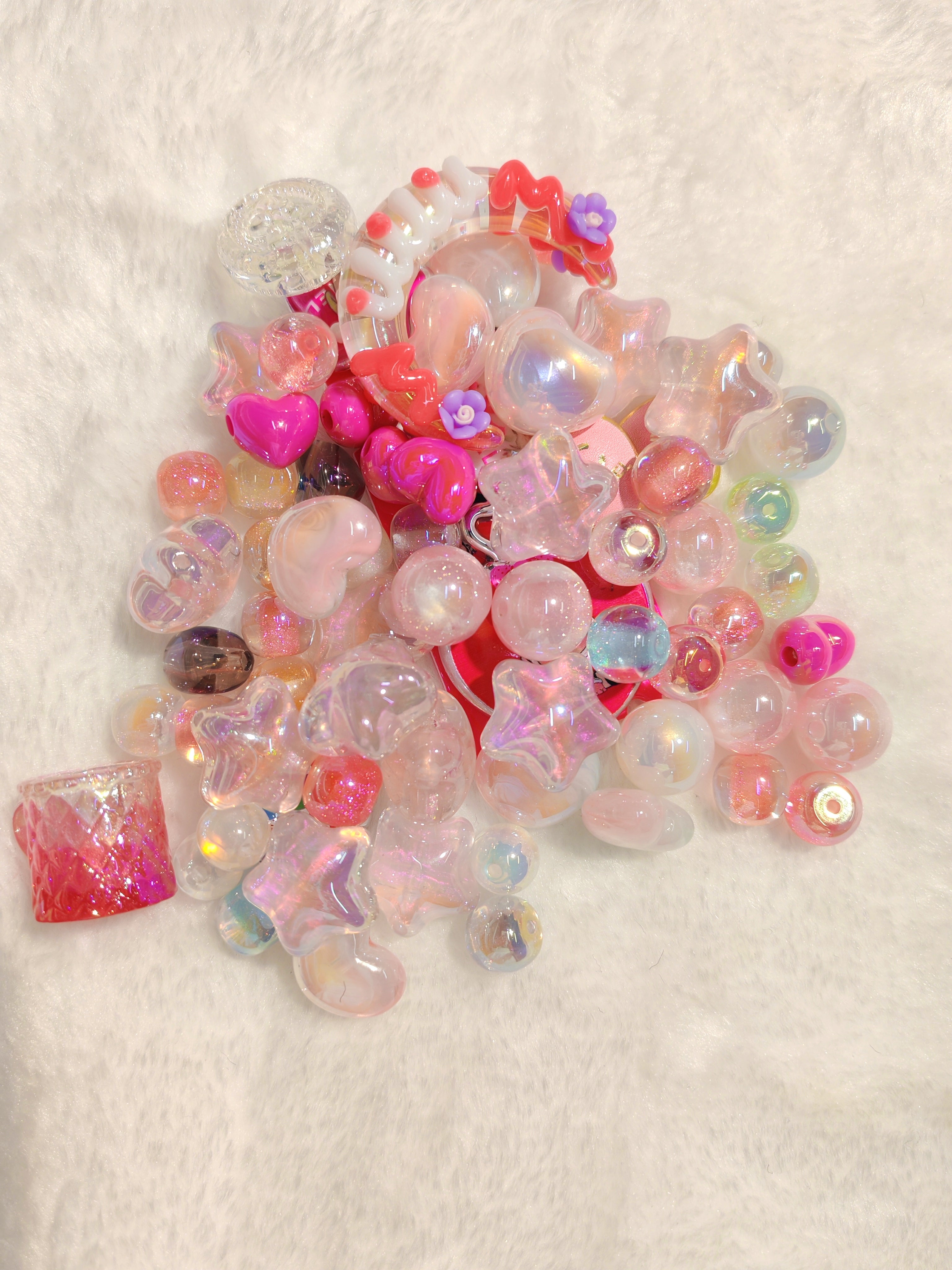 DIY Beads with Metal Coating for Craft Projects Adds Creativity and Versatile Use Ideal for Personalized Touch in Crafts